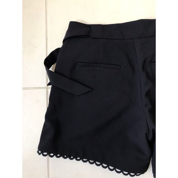 Banana Republic Pleated Shorts Belted Crochet Hem - Picture 7 of 8